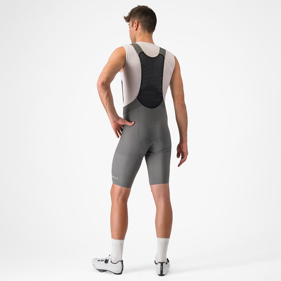 Castelli PREMIO Bib Shorts Herre Grå | YKSAVEL-12