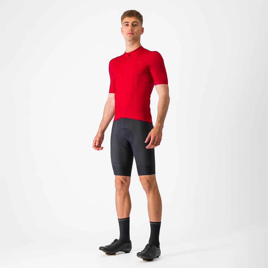 Castelli PROLOGO LITE Jersey Herre Rød | YPMRBEU-10