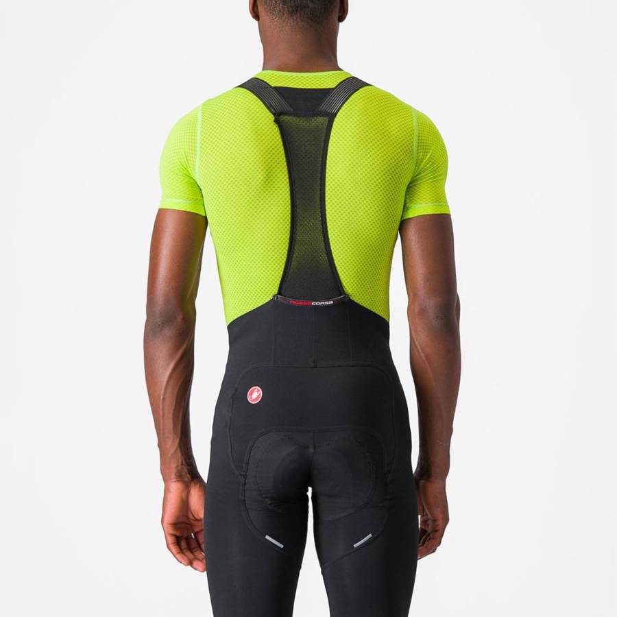 Castelli PRO MESH 2.0 SHORT SLEEVE Baselag Herre Lysegrøn | EFSUNXQ-69