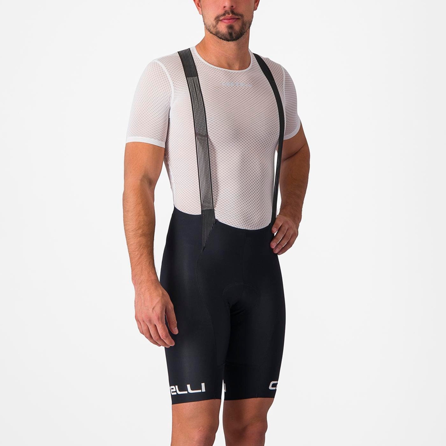 Castelli PRO MESH 2.0 SHORT SLEEVE Baselag Herre Hvide | NYURKOF-69