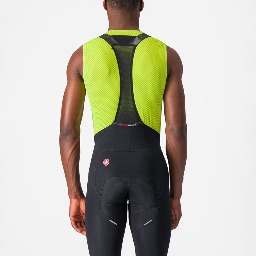 Castelli PRO MESH 2.0 SLEEVELESS Baselag Herre Lysegrøn | RZNOWHG-63