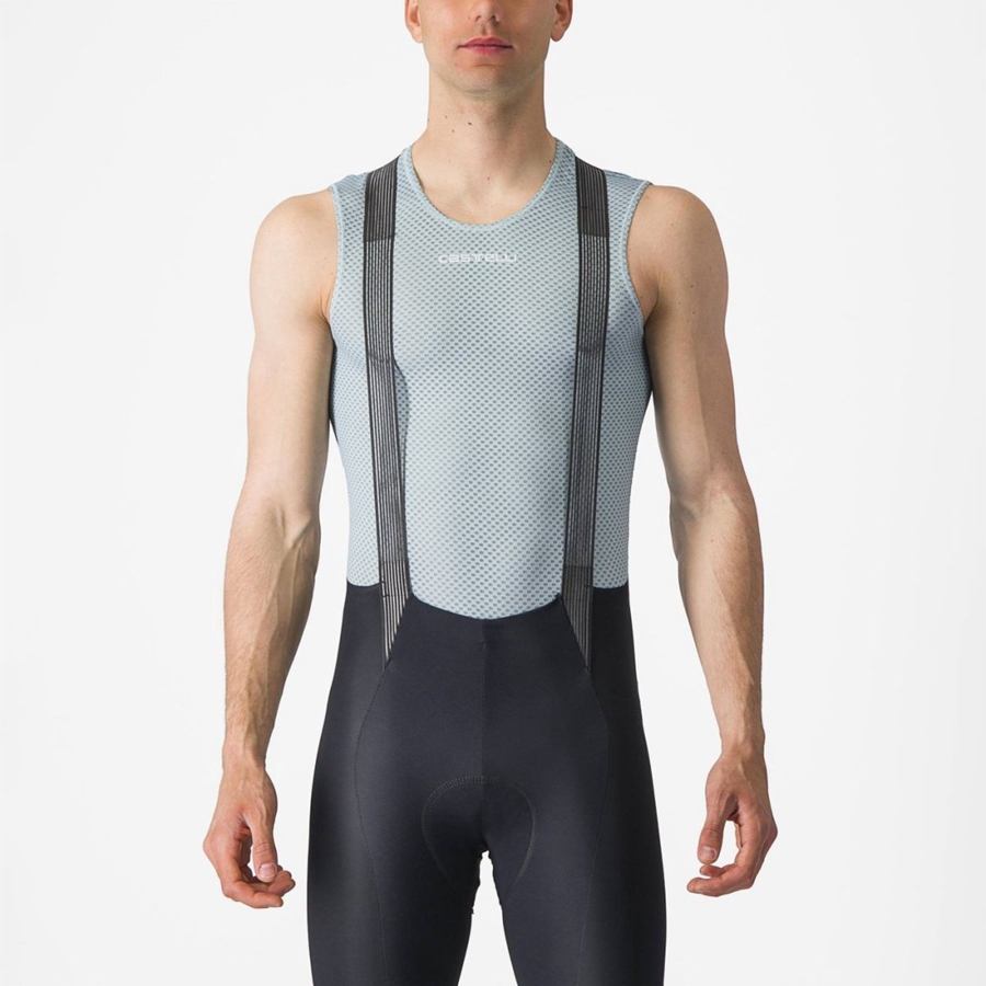 Castelli PRO MESH 2.0 SLEEVELESS Baselag Herre Blå | QXZFAGL-94