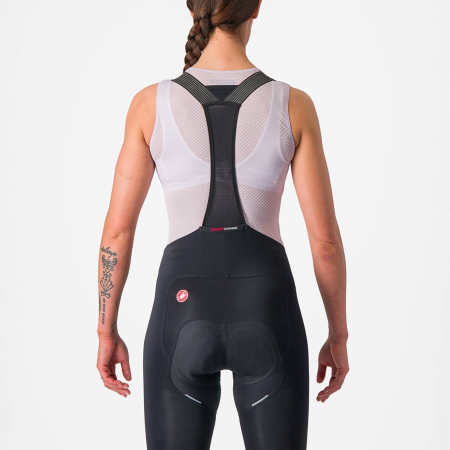 Castelli PRO MESH W SLEEVELESS Baselag Dame Lilla Hvide | PIMFJSO-94