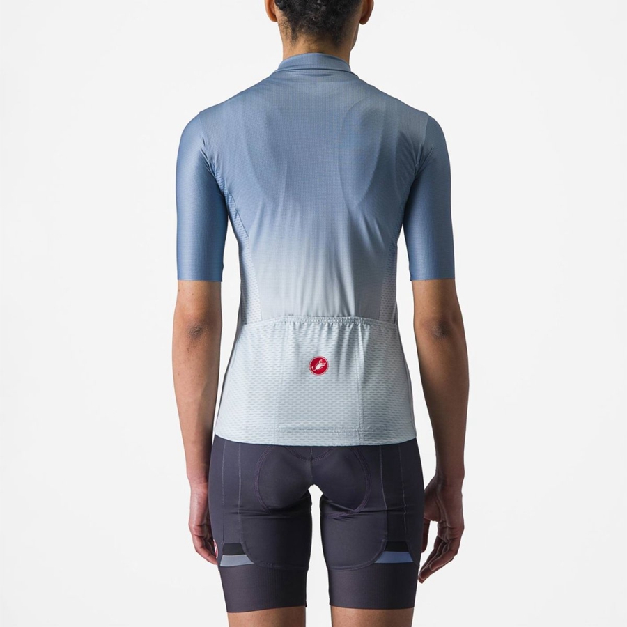 Castelli SALITA Jersey Dame Grå Blå Blå | PGCYRQM-71