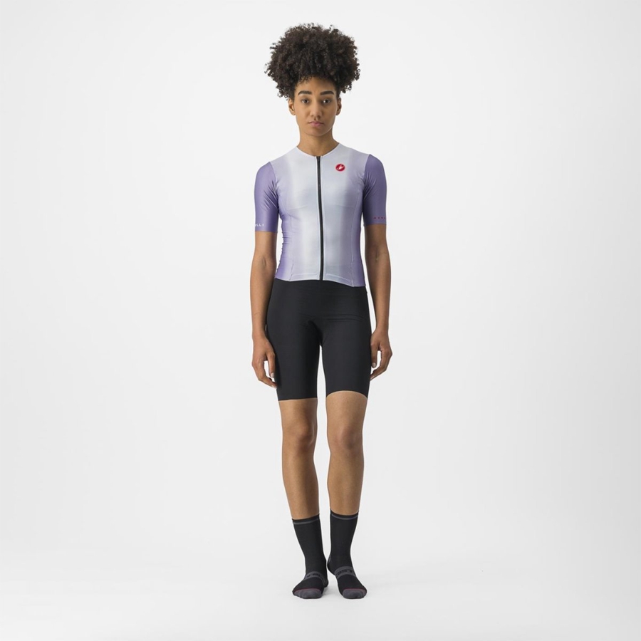 Castelli SANREMO ULTRA W Speeddragt Dame Lilla Hvide | CKENZFV-85