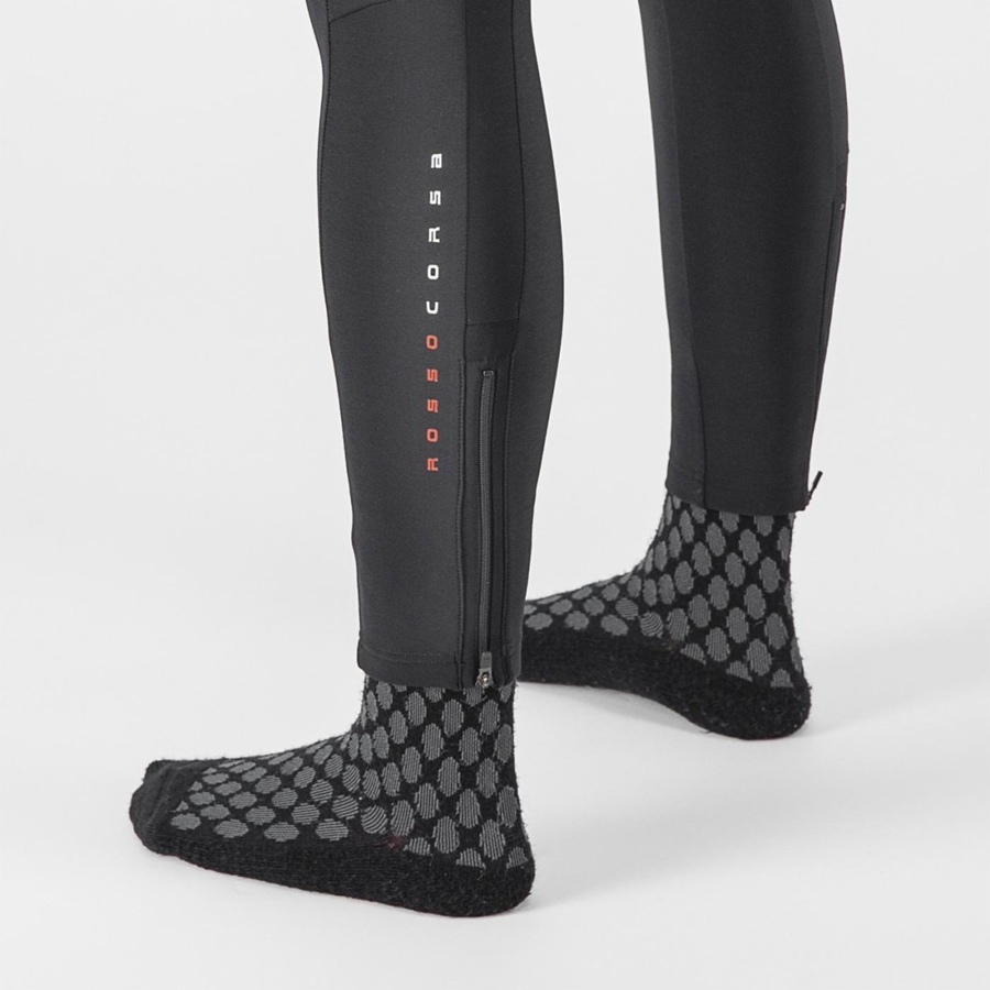 Castelli SORPASSO RoS W Bib Strømpebukser Dame Sort | KYGIZPE-69