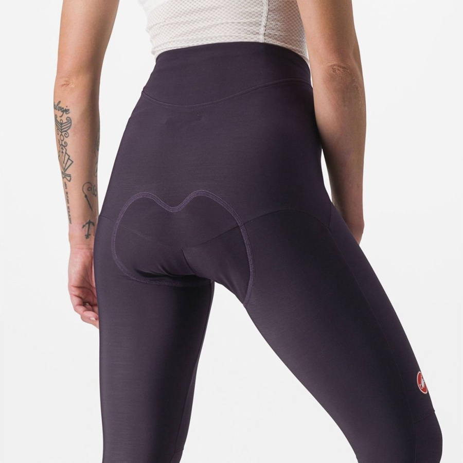 Castelli SORPASSO RoS W Leggings Dame Sølv | IXYDBKE-82