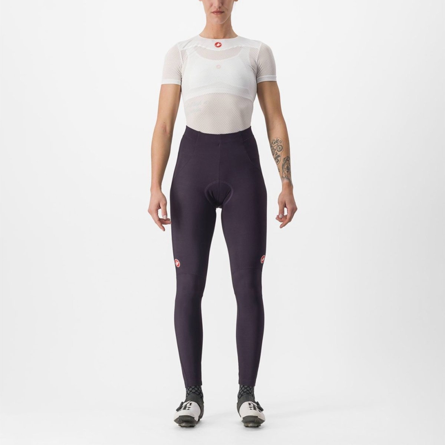 Castelli SORPASSO RoS W Leggings Dame Sølv | IXYDBKE-82