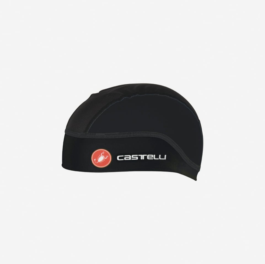 Castelli SUMMER SKULL Kasket Herre Sort | FTGNHEK-71