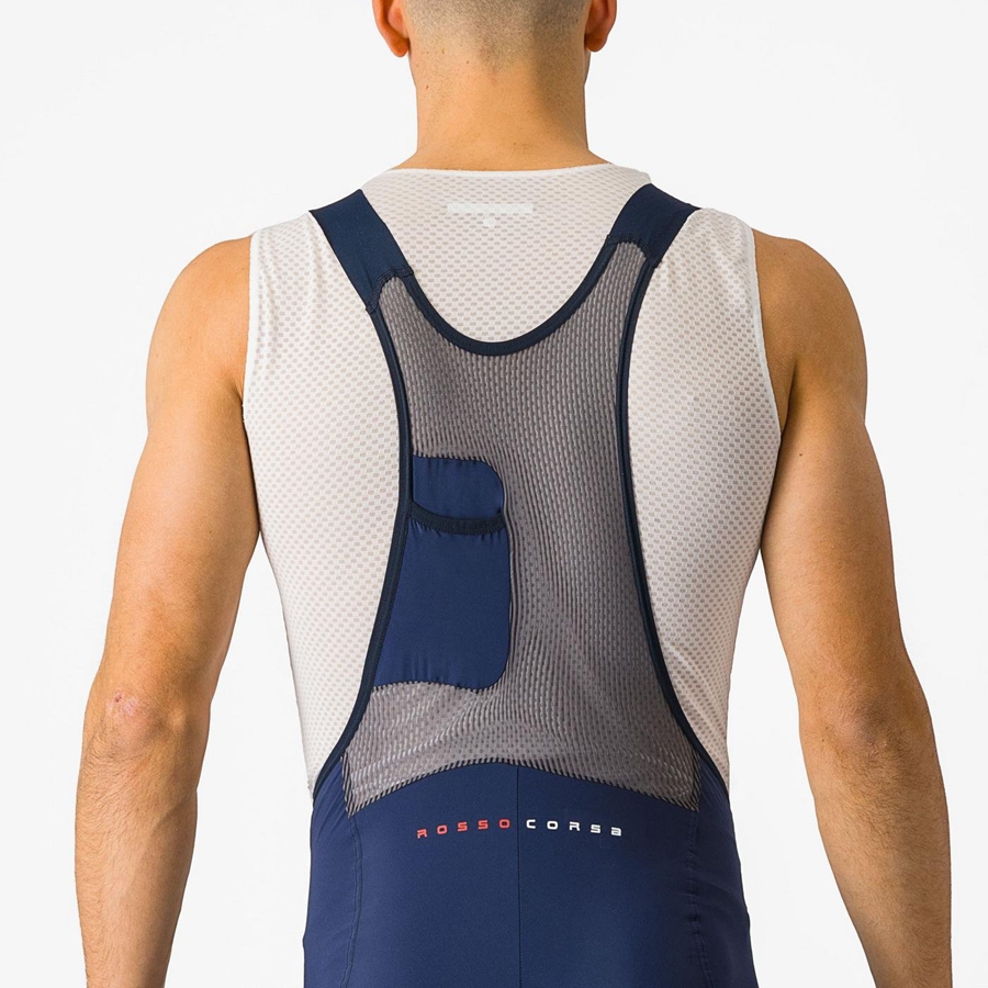 Castelli SUPERLEGGERA Bib Shorts Herre Blå | LVNUDQP-67