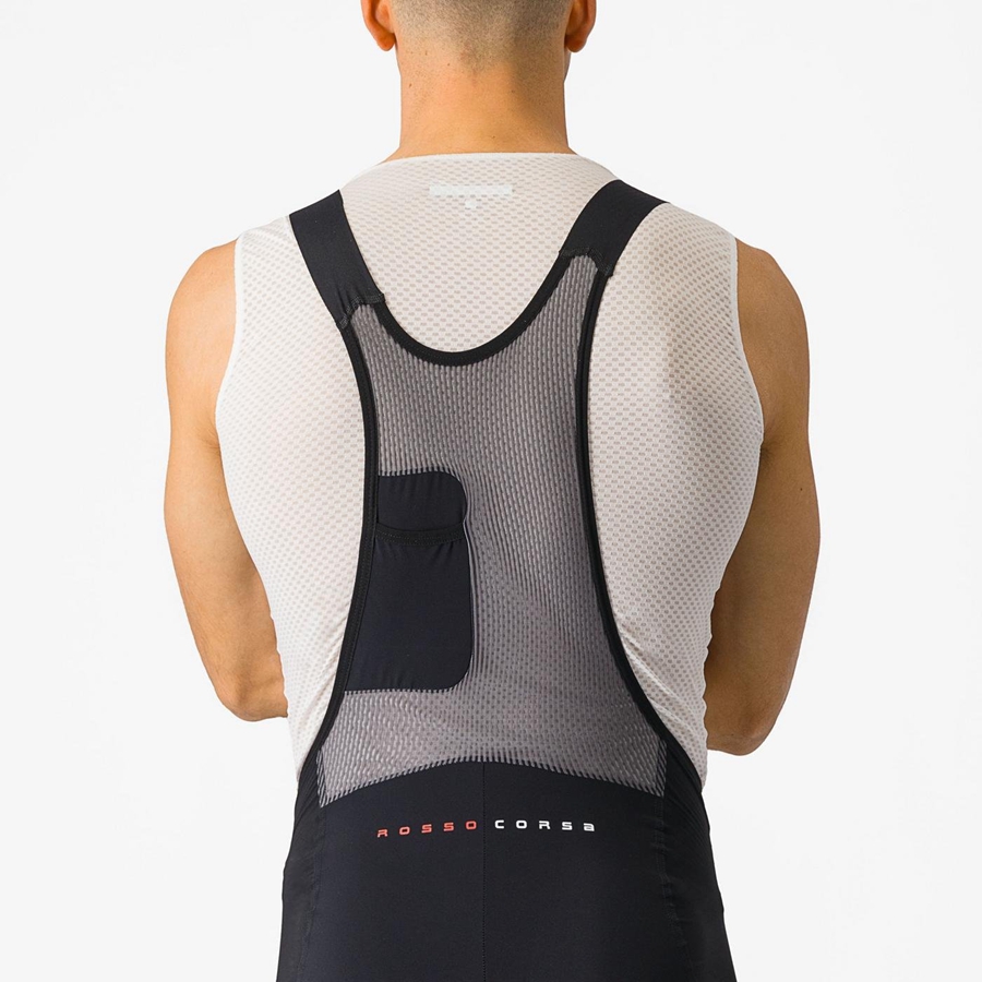 Castelli SUPERLEGGERA Bib Shorts Herre Sort | BSVWAFH-64