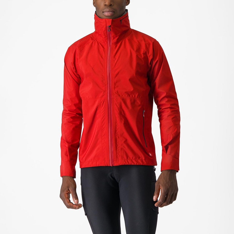 Castelli TRAIL GT Jakker Herre Rød | FSDGNHC-72