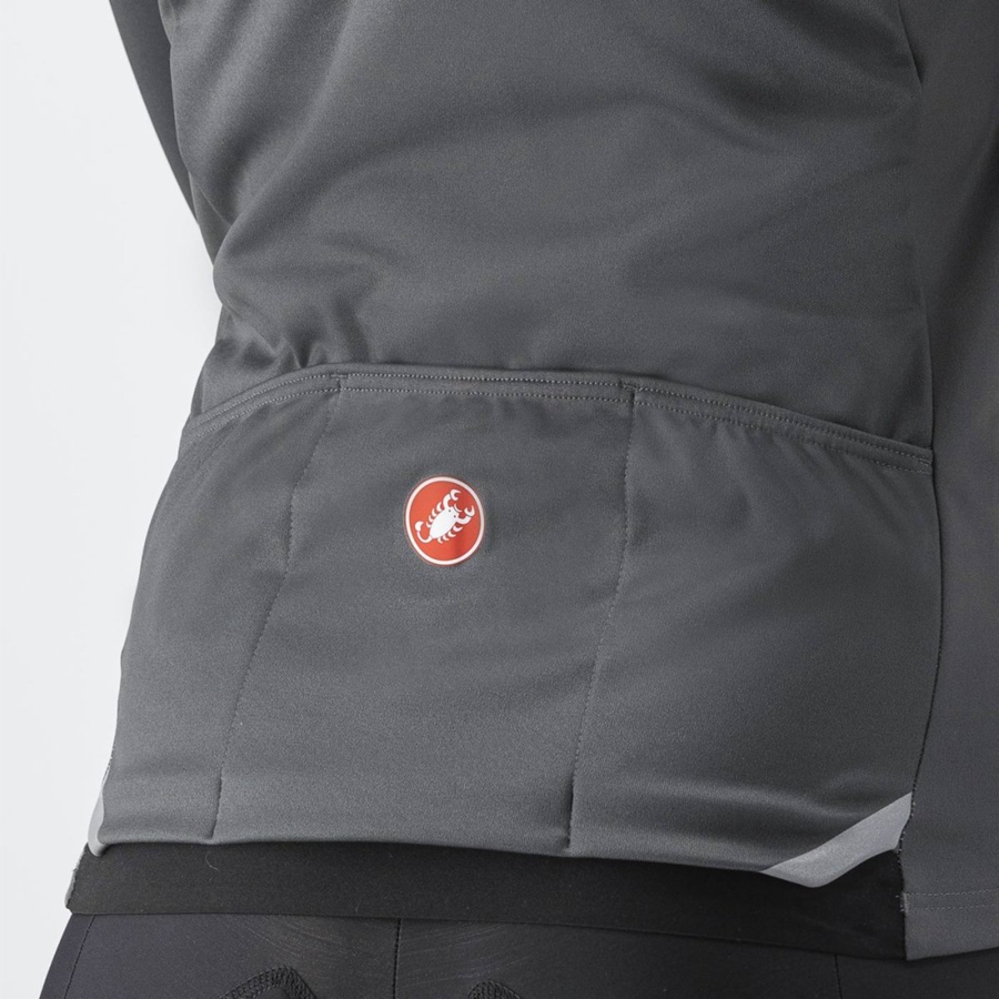 Castelli TRANSITION 2 W Jakker Dame Grå | DBHOYSM-41