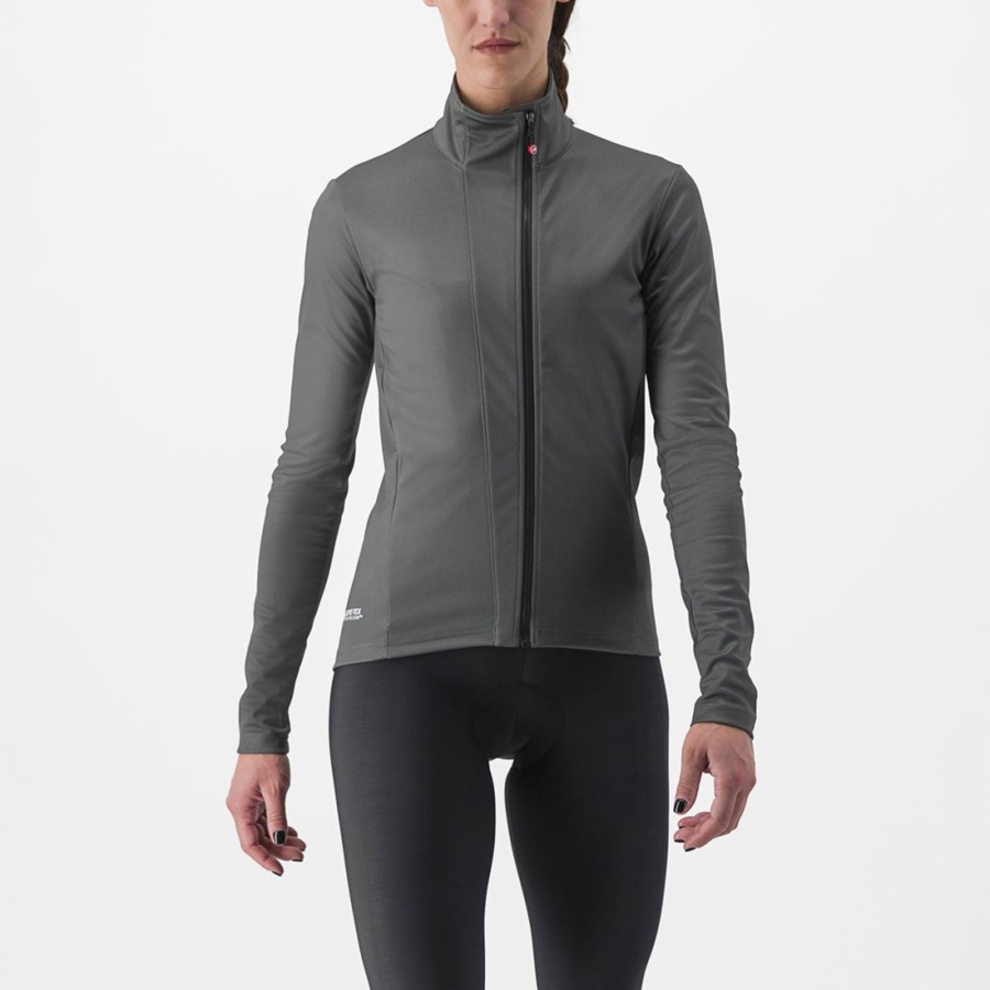 Castelli TRANSITION 2 W Jakker Dame Grå | DBHOYSM-41