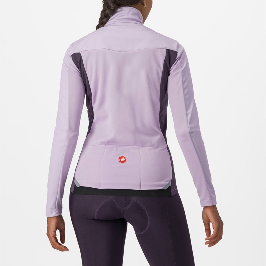 Castelli TRANSITION 2 W Jakker Dame Lilla | TCMAUHE-20