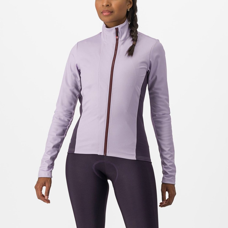 Castelli TRANSITION 2 W Jakker Dame Lilla | TCMAUHE-20