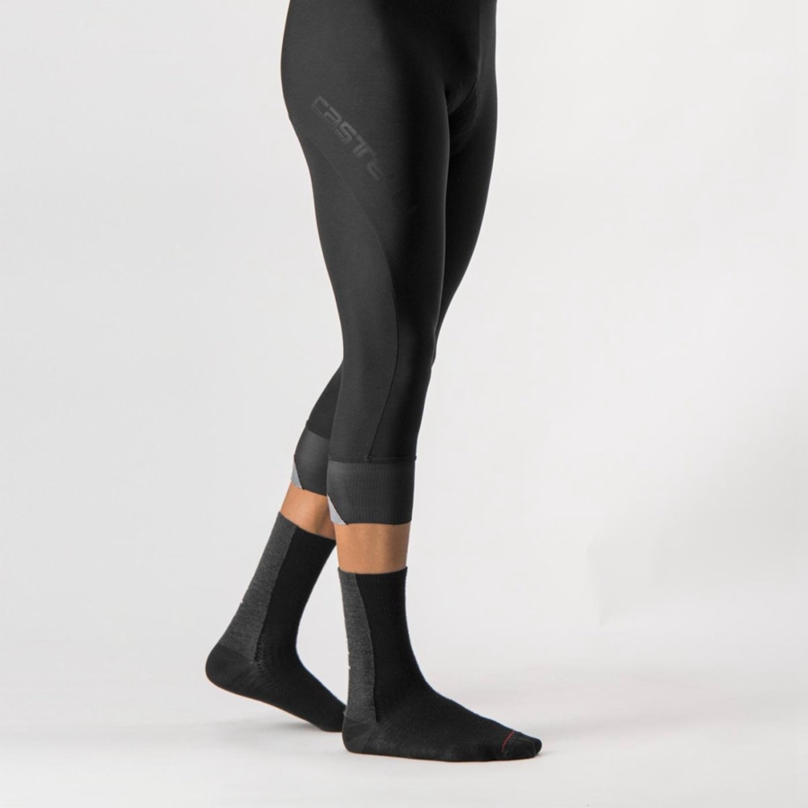 Castelli TUTTO NANO BIB KNICKER Leggings Herre Sort | ZRPOSYB-52