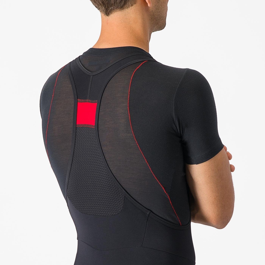 Castelli TUTTO NANO Bib Strømpebukser Herre Sort | VWPFLER-07