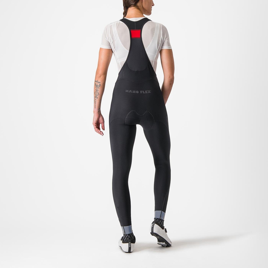 Castelli TUTTO NANO W Bib Strømpebukser Dame Sort | SVLHMYW-13