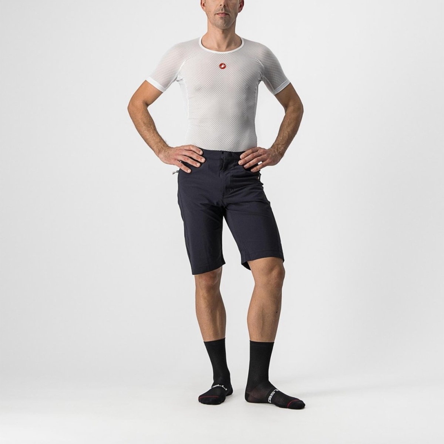 Castelli UNLIMITEDGY Shorts Herre Sort | TDNBEKM-42