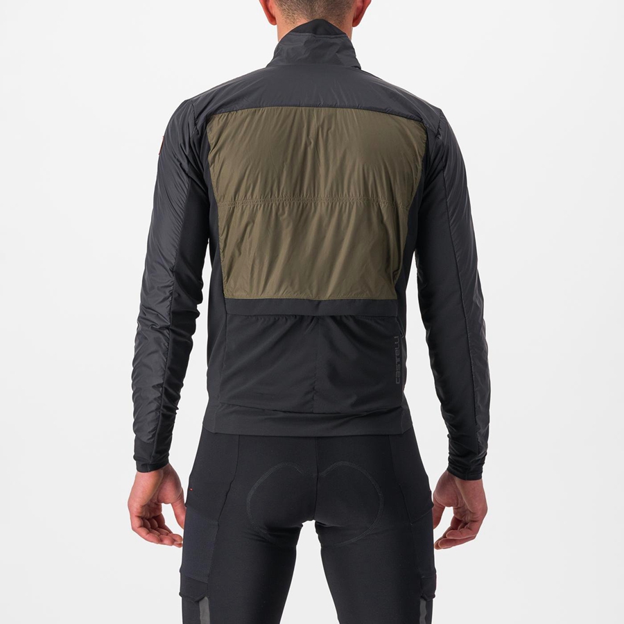 Castelli UNLIMITED PUFFY Jakker Herre Sort | QVAINFM-26