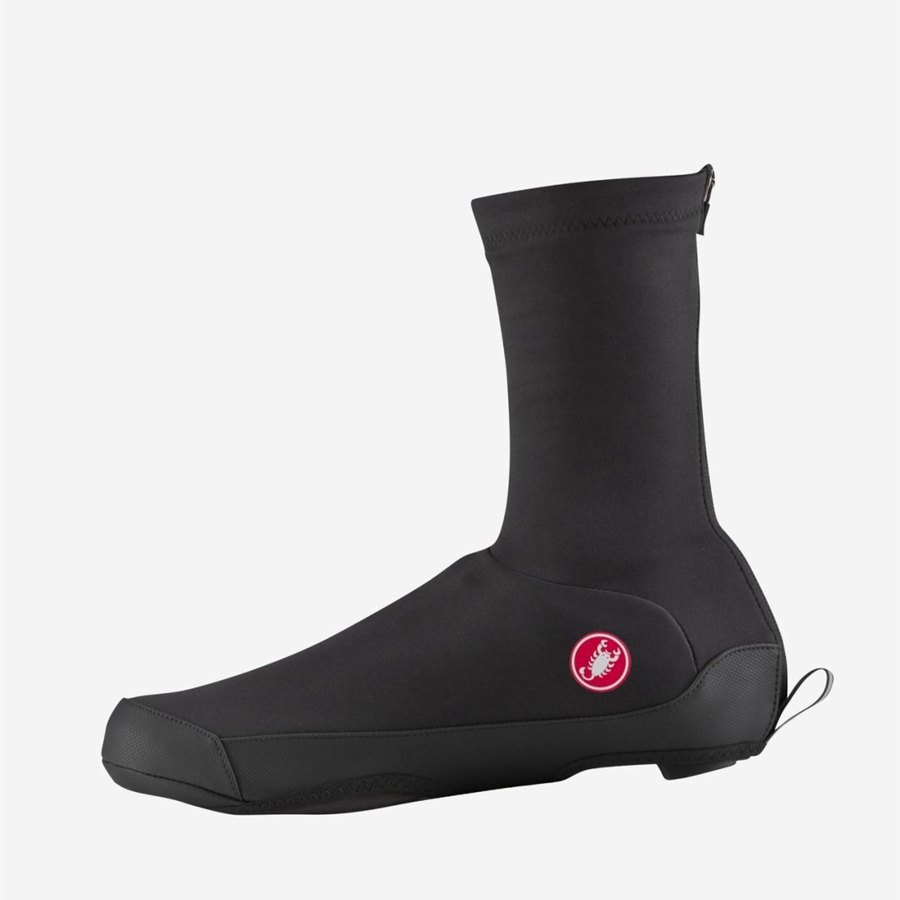 Castelli UNLIMITED Skoovertræk Dame Sort | FWUENRY-65