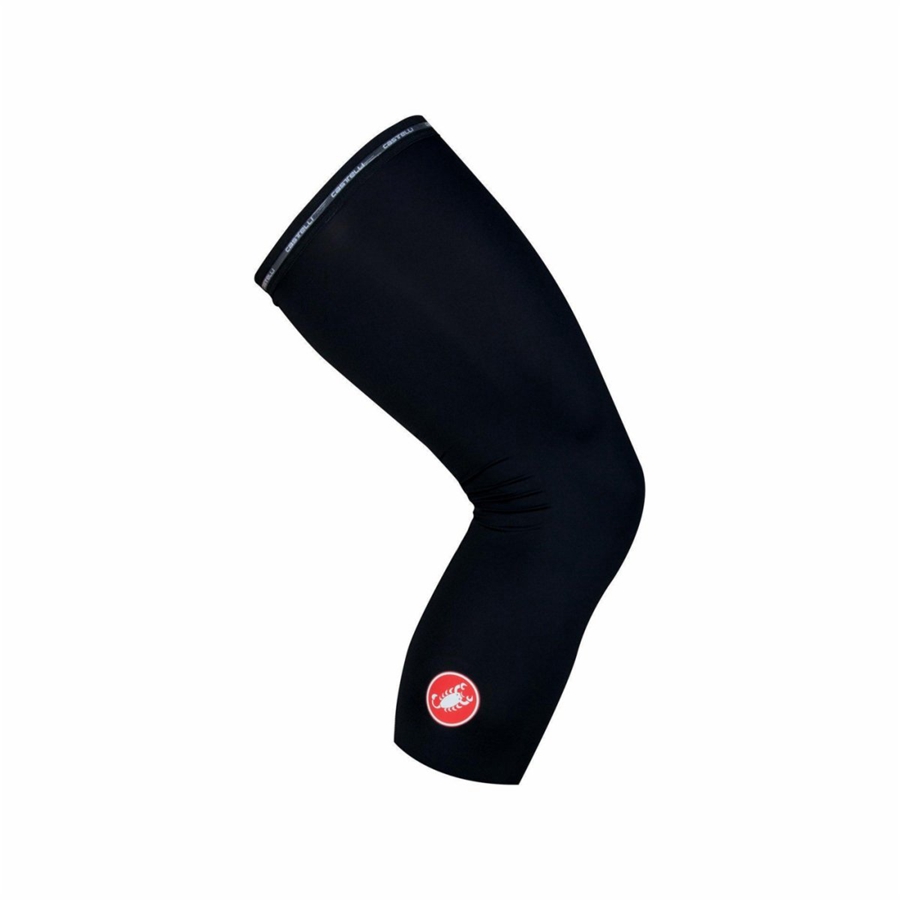 Castelli UPF 50+ LIGHT KNEE SLEEVES Benvarmer Dame Sort | EGTKMQO-79