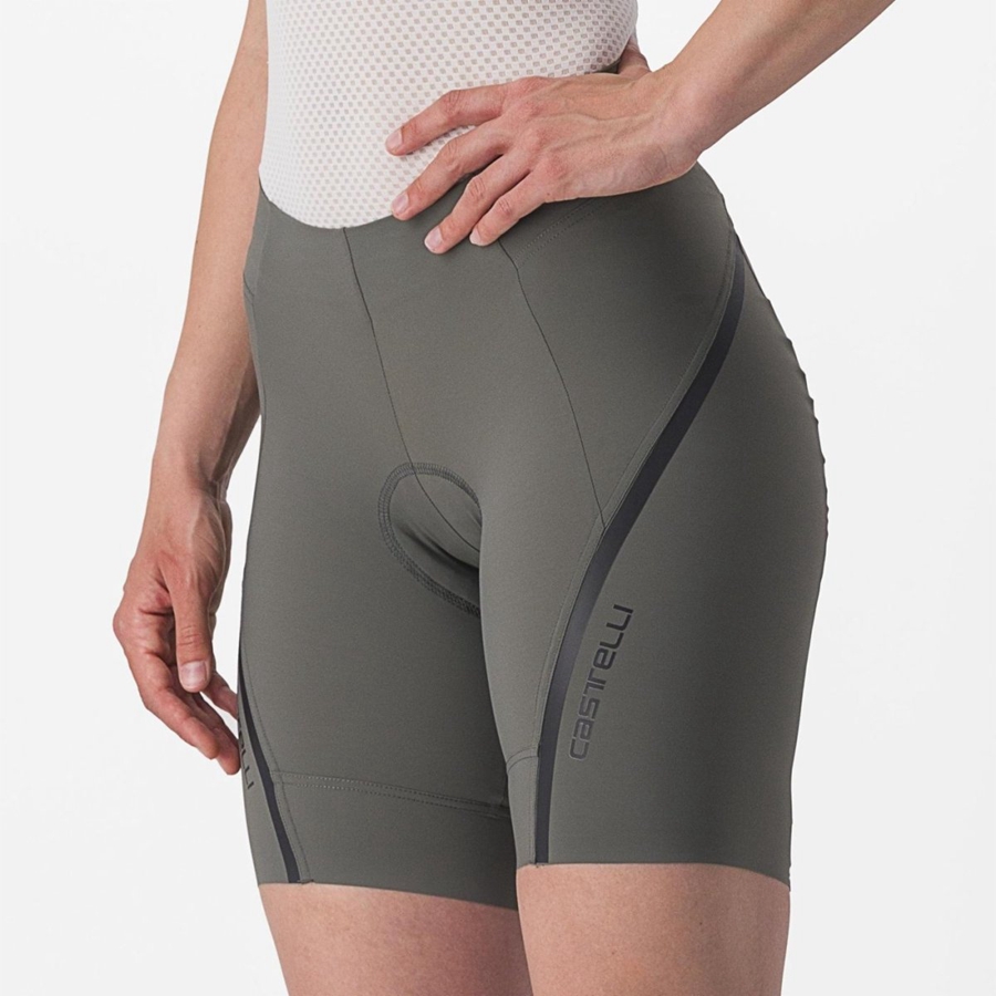 Castelli VELOCISSIMA 3 Shorts Dame Grå Mørkegrå | HDKFLPG-87