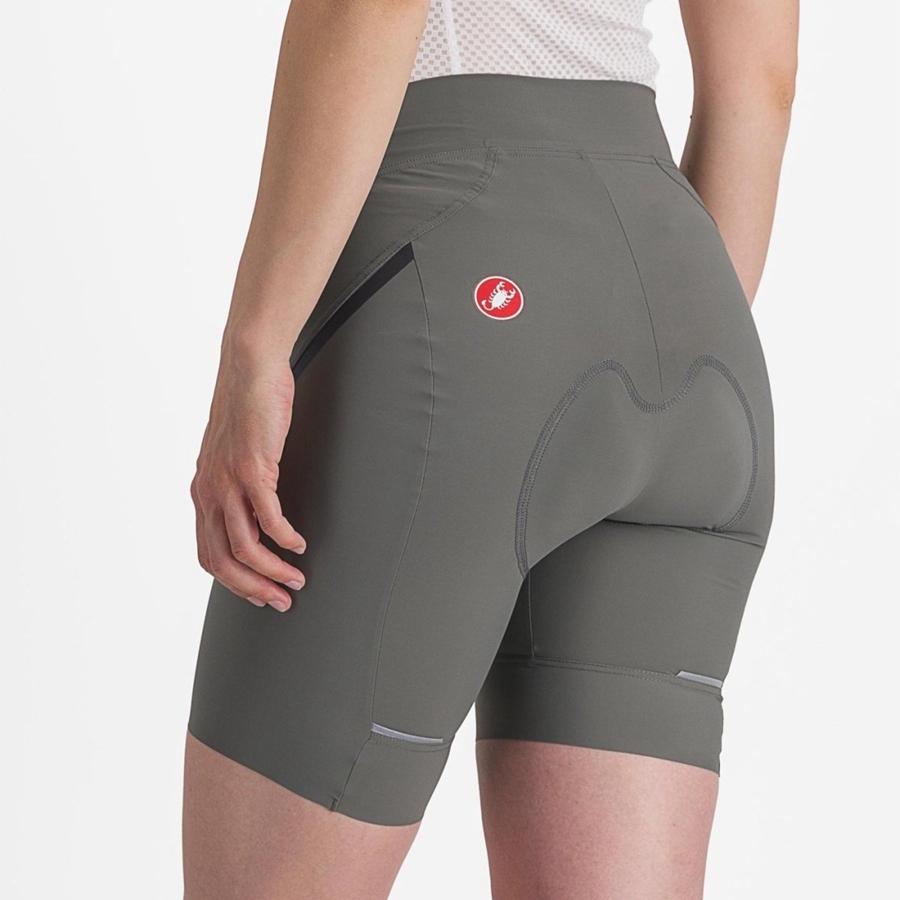 Castelli VELOCISSIMA 3 Shorts Dame Grå Mørkegrå | HDKFLPG-87