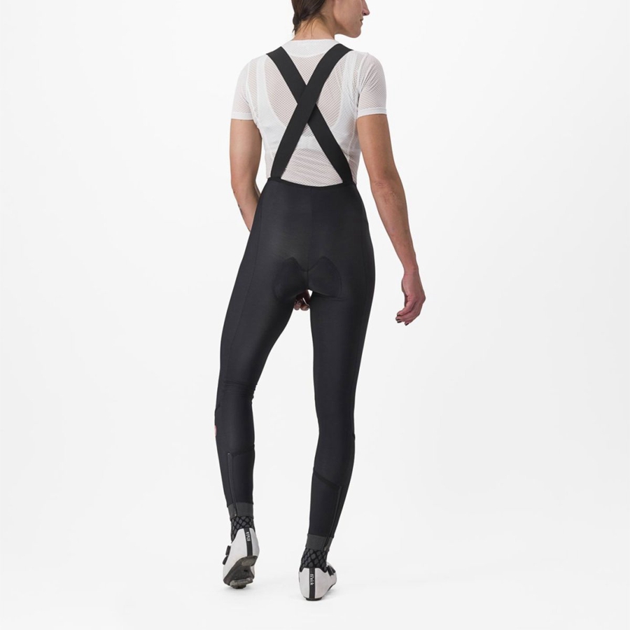 Castelli VELOCISSIMA DT Bib Strømpebukser Dame Sort Sort | ERJBVXM-36