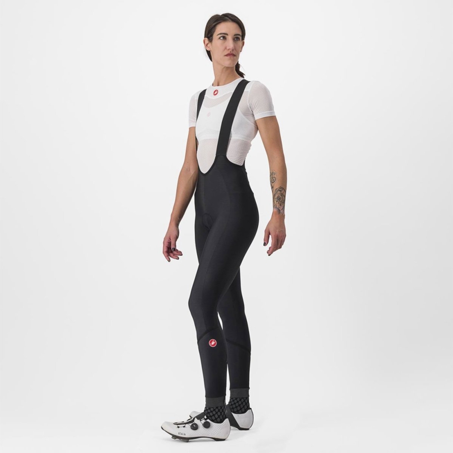 Castelli VELOCISSIMA DT Bib Strømpebukser Dame Sort Sort | ERJBVXM-36