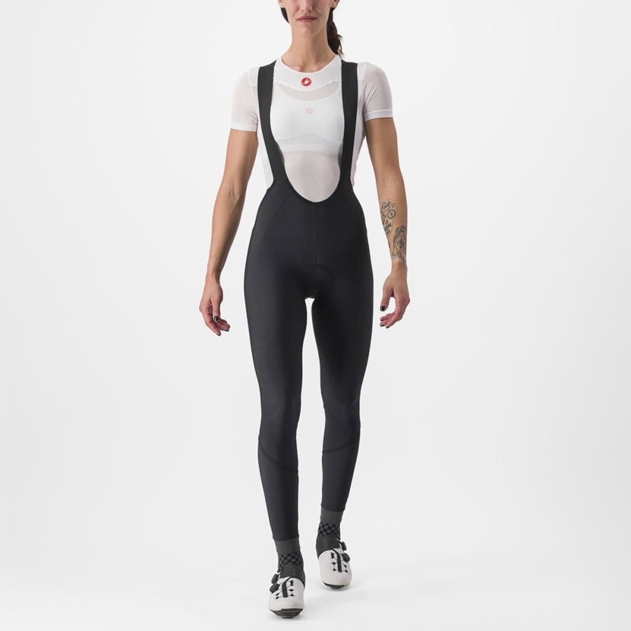 Castelli VELOCISSIMA DT Bib Strømpebukser Dame Sort Sort | ERJBVXM-36