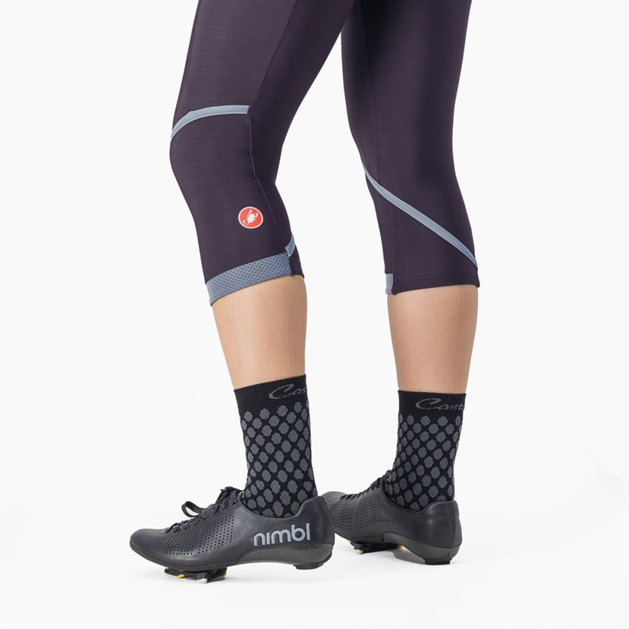 Castelli VELOCISSIMA THERMAL KNICKER Leggings Dame Sølv | JNTDUZM-62