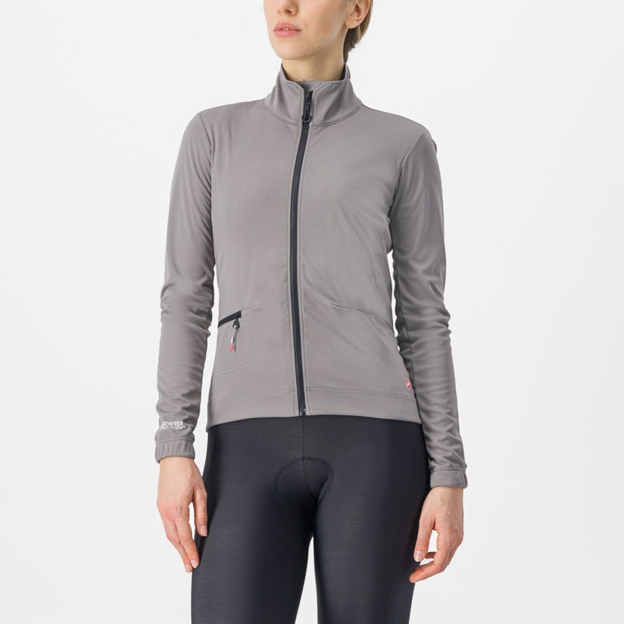 Castelli VENTO TRAIL Jakker Dame Grå | SBWFOTX-93