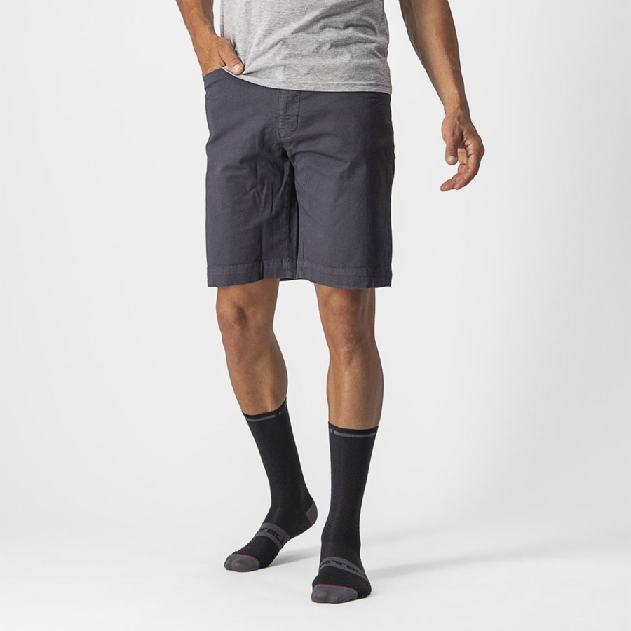 Castelli VG 5 POCKET Shorts Herre Mørkeblå | PSDXWRK-21